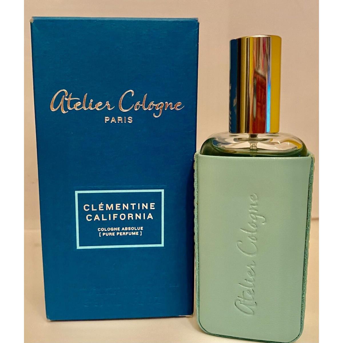 Atelier Cologne Absolue Clementine California Pure Parfum 1oz Leather Sleeve