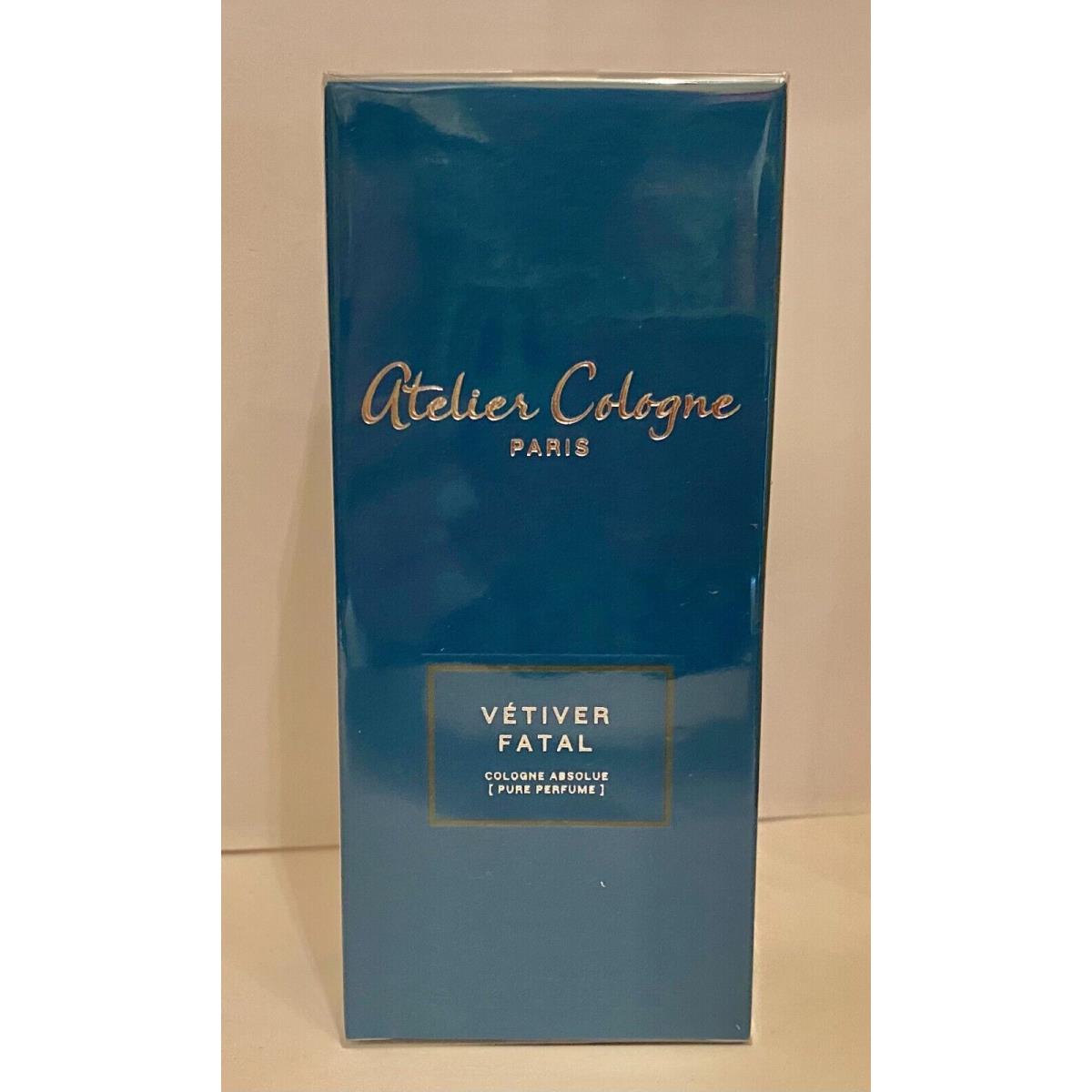 Atelier Cologne Vertiver Fatal Pure Parfume 3.3 oz / 100 ml