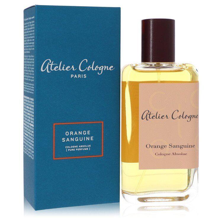 Orange Sanguine Cologne By Atelier Cologne Pure Perfume Spray For Men 3.3 oz