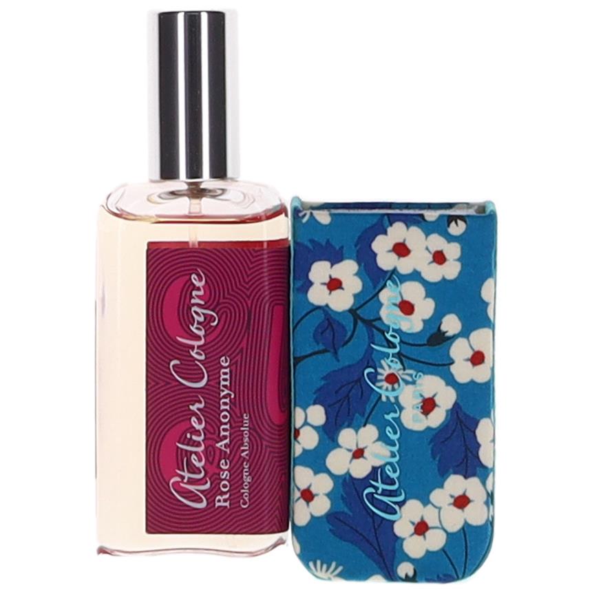 Rose Anonyme By Atelier Cologne Absolue 1oz Spray with Liberty Blue Case