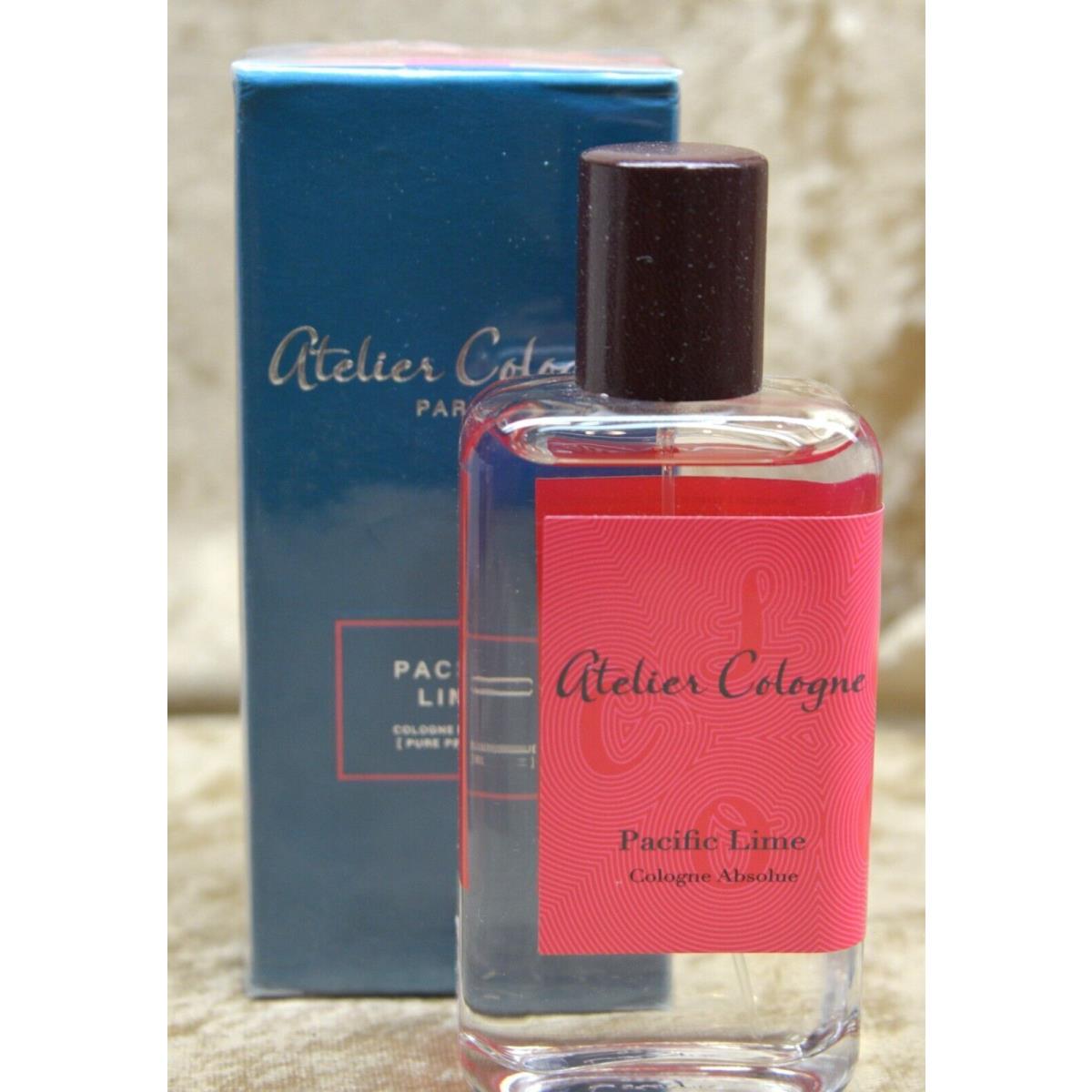 Pacific Lime Cologne By Atelier Cologne Pure Perfume Spray 3.3oz/100ml Unisex