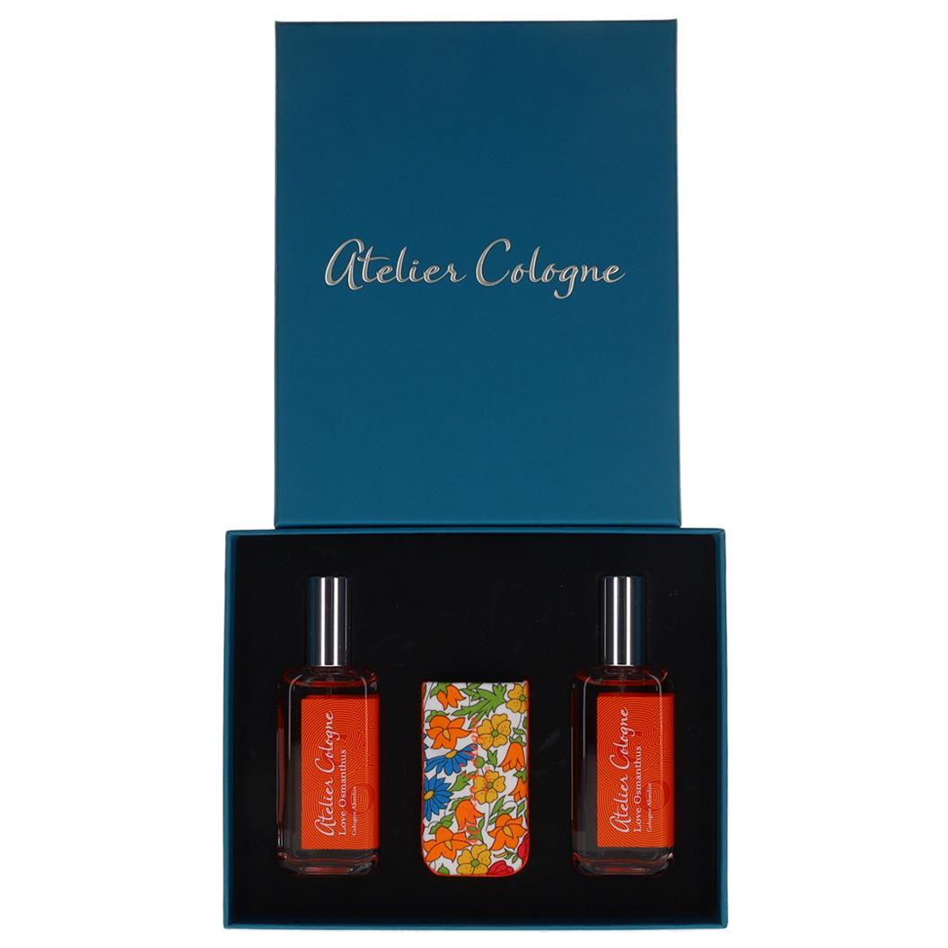 Love Osmanthus By Atelier Cologne Absolue 1oz Spray with Liberty Orange Case