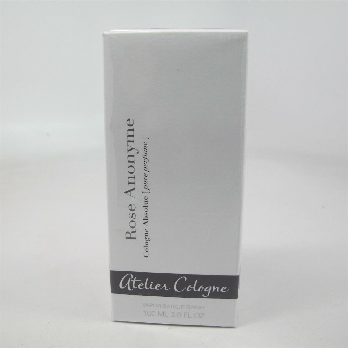 Rose Anonyme by Atelier Cologne 100 Ml/ 3.3 oz Perfume Spray