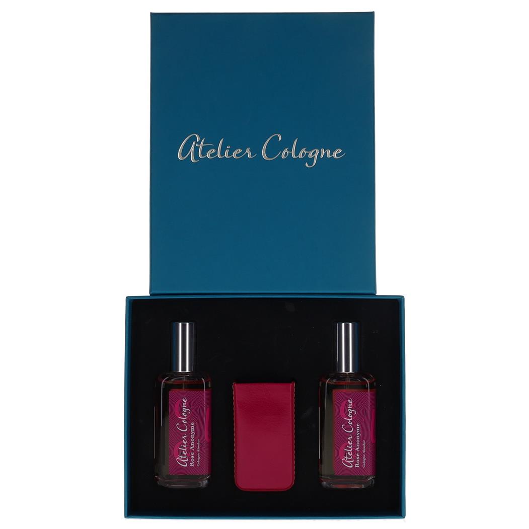 Rose Anonyme By Atelier Cologne Absolue 1 Spr with Rose Anonyme Leather Case