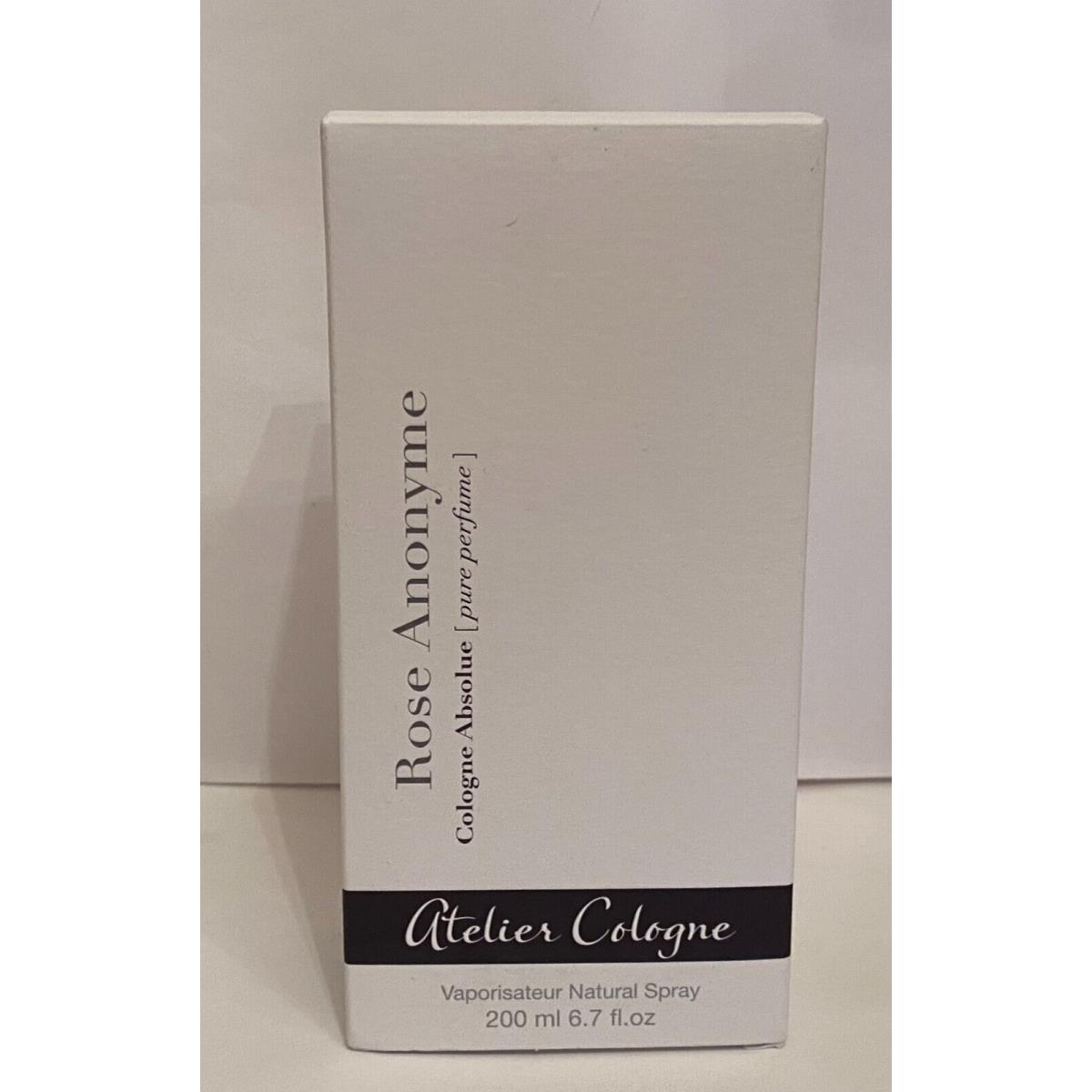 Atelier Cologne Rose Anonyme 6.7 oz / 200 ml XL Size