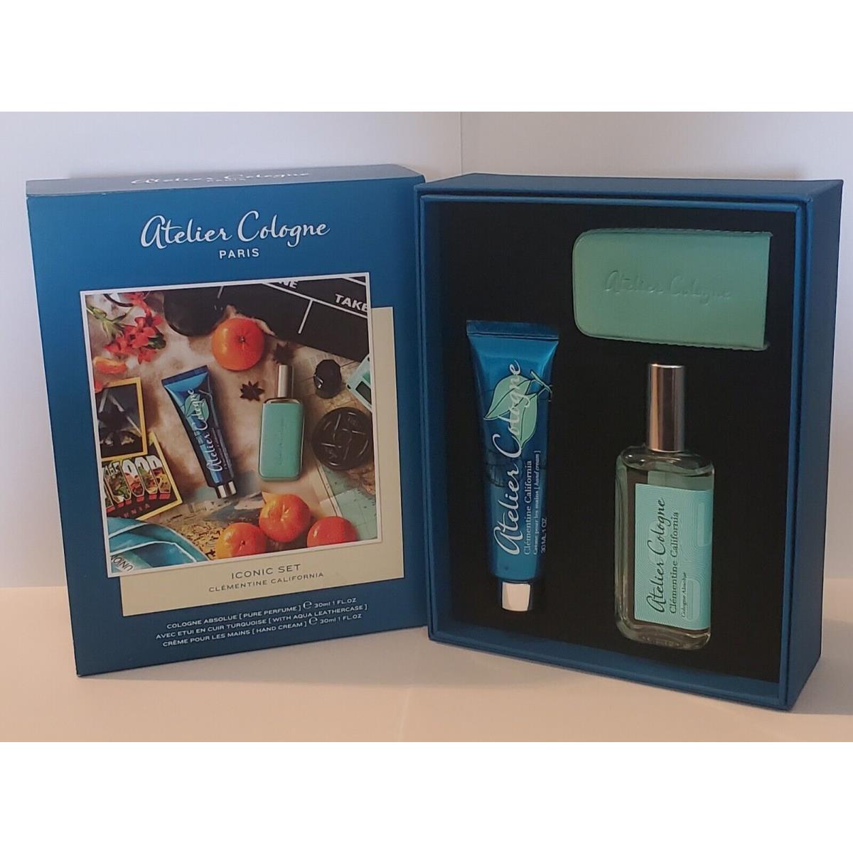 Clementine California by Atelier Cologne 2 pc Cologne Hand Cream Set