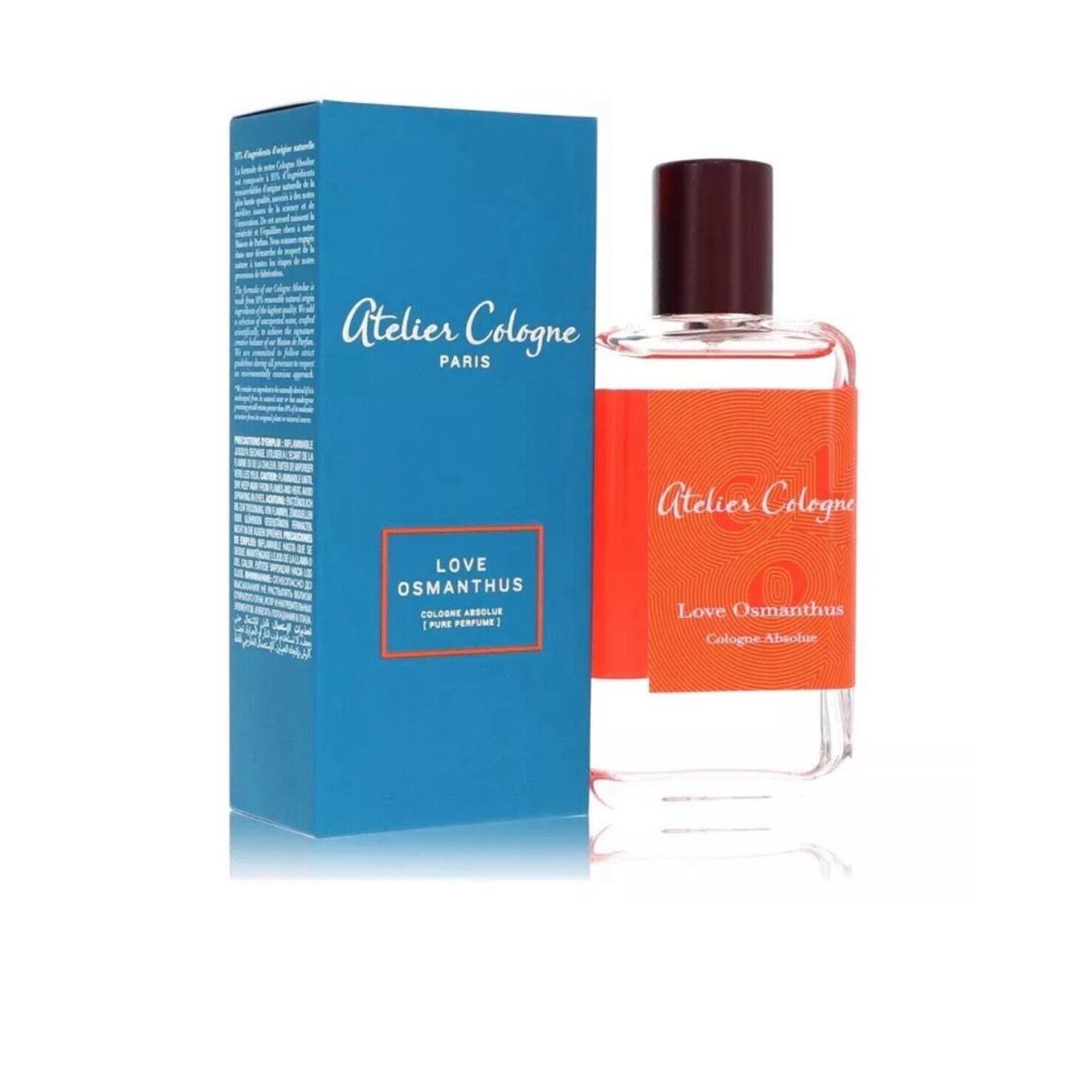 Atelier Cologne Love Osmanthus 3.4 oz / 100ml Pure Perfume Spray