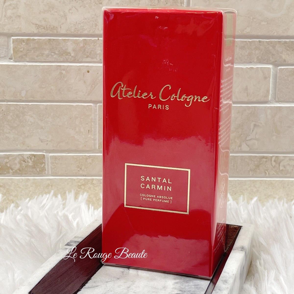 Atelier Cologne Pure Perfume Santal Carmin 100ml 3.3oz Limited Edition