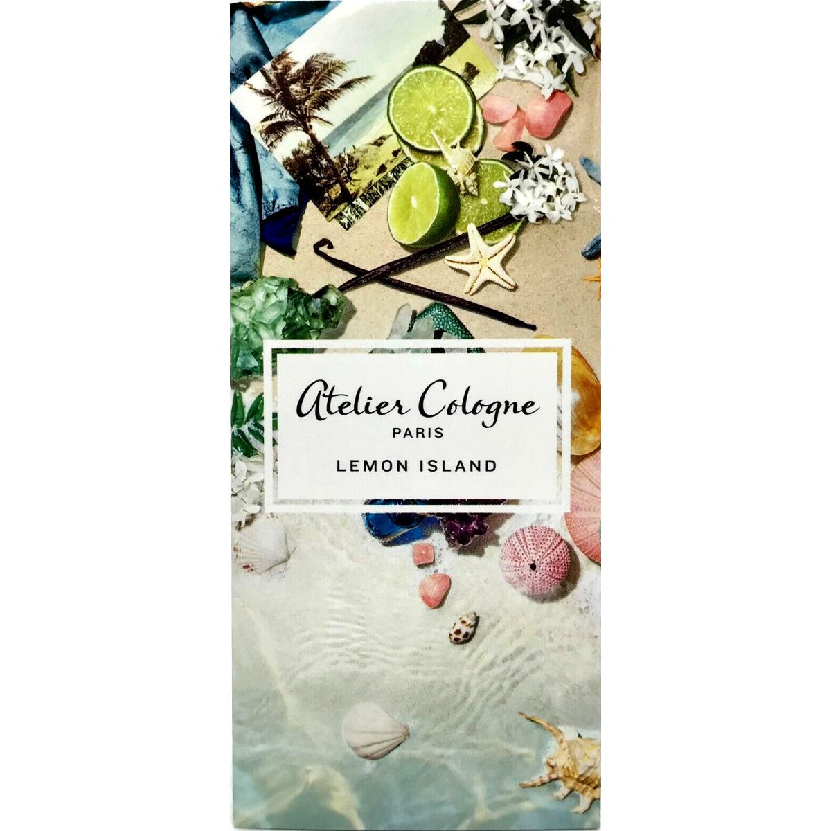 Atelier Cologne Lemon Island Pure Perfume Spray Unisex 3.3 Oz / 100 ml