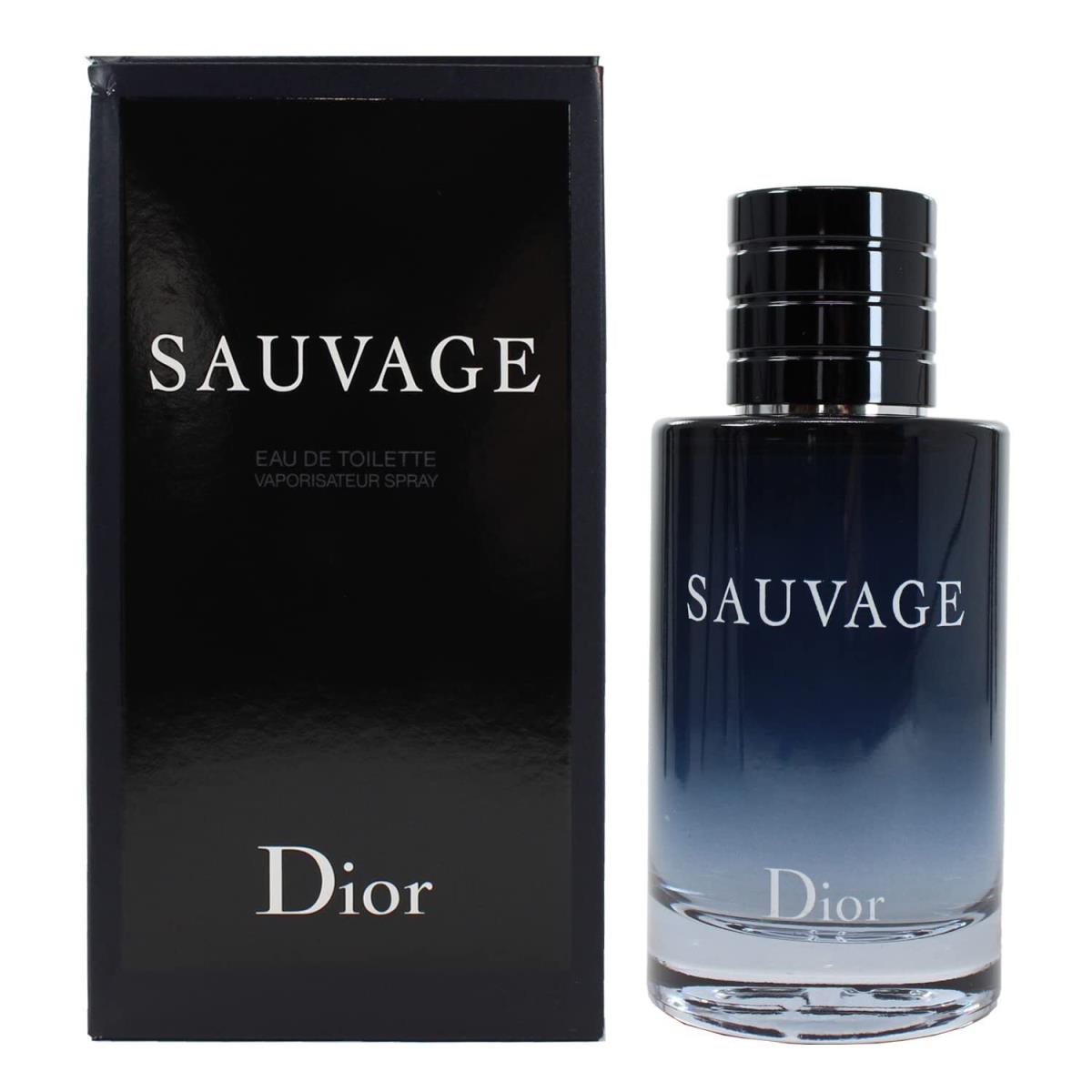 Sauvage by Dior Eau de Toilette For Men 3.4 fl oz
