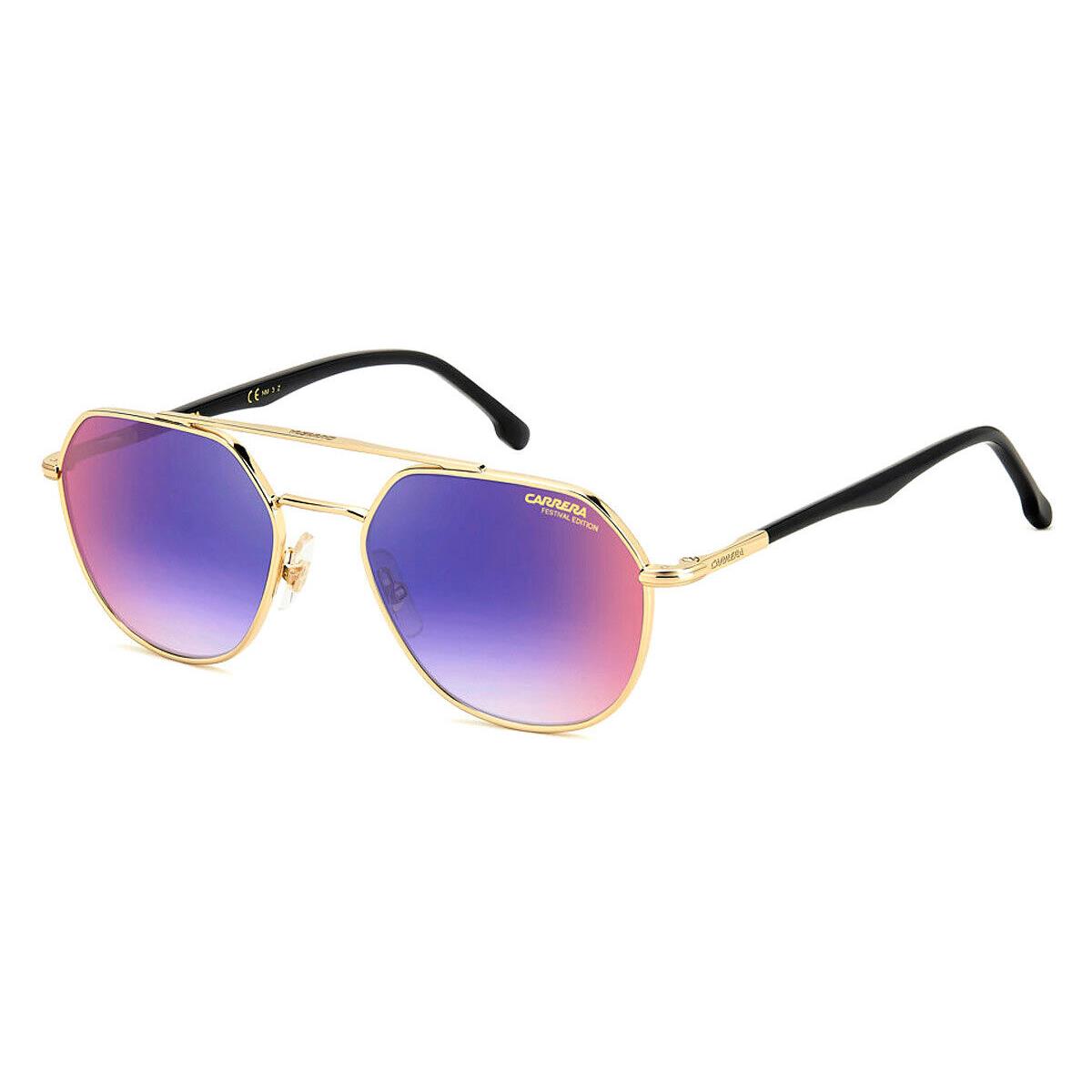 Carrera 303/S Sunglasses Unisex Black Gold 53mm