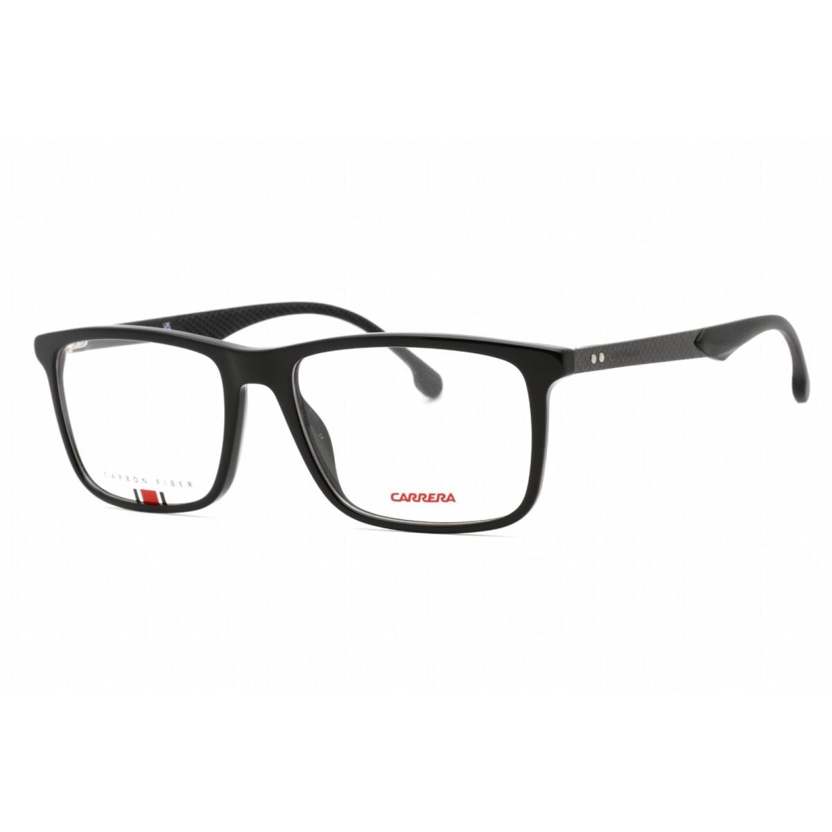 Carrera Men`s Eyeglasses Black Rectangular Full Rim Frame Carrera 8839 0807 00