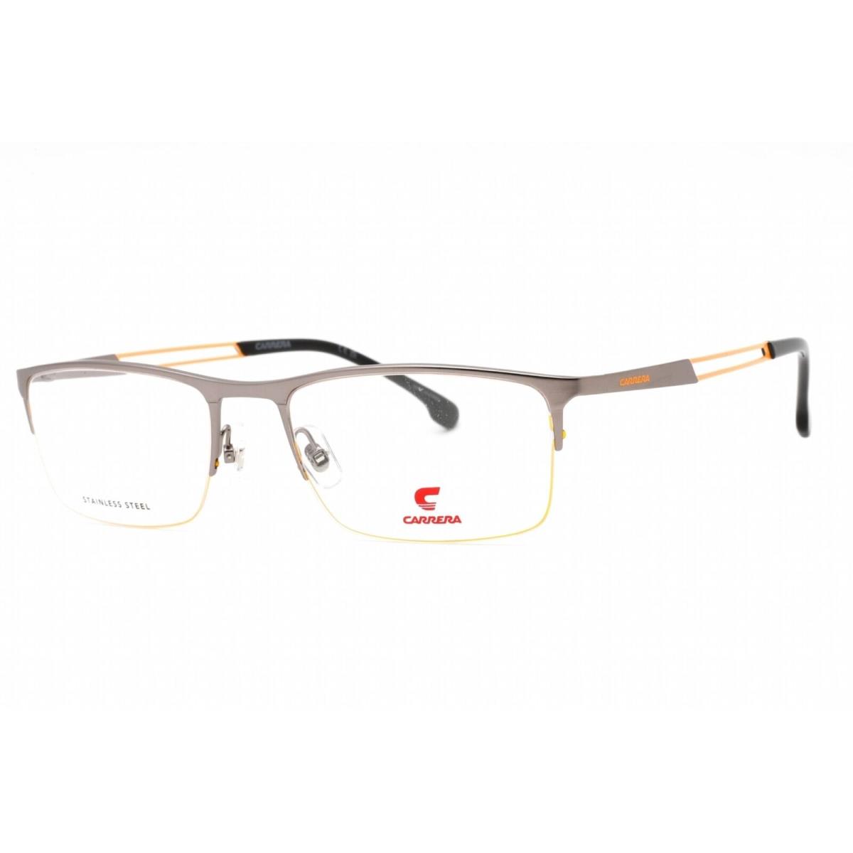 Carrera Men`s Eyeglasses Matte Dark Ruthenium Metal Frame Carrera 8899 07ZL 00