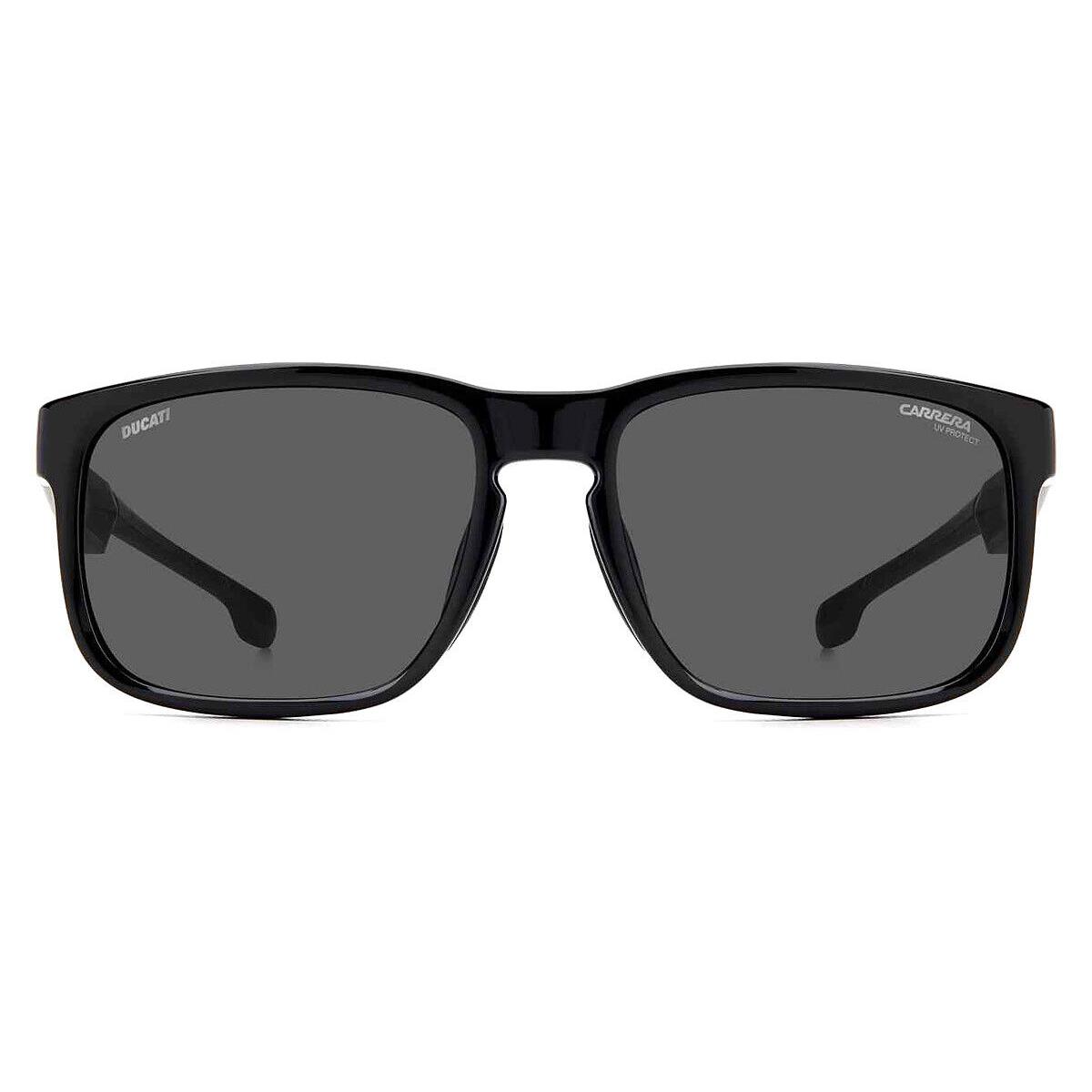 Carrera Carduc 001/S Men Sunglasses Black 57mm - Frame: Black, Lens: Gray