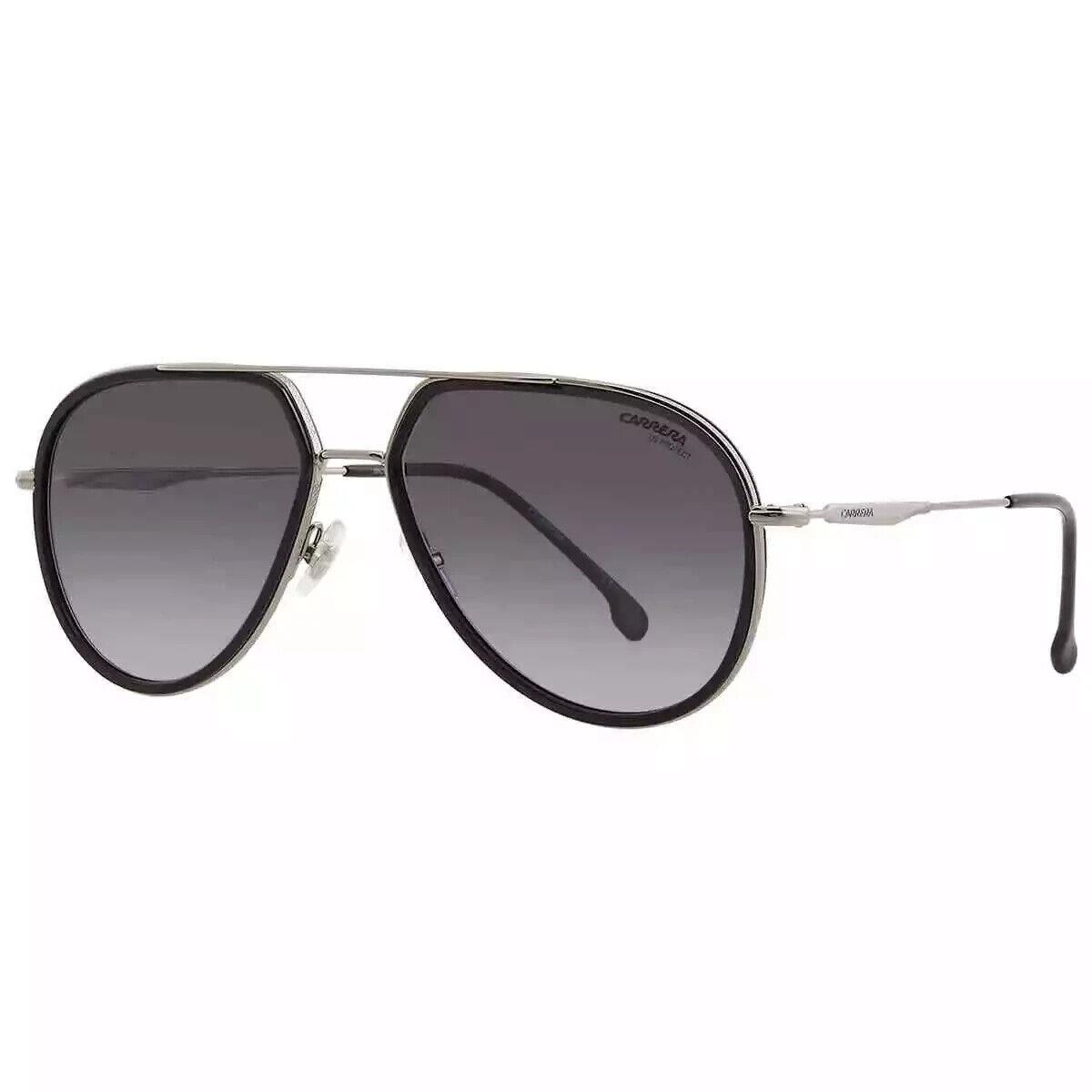 Carrera Grey Shaded Pilot Unisex Sunglasses Carrera 295/S 0807/9O 58