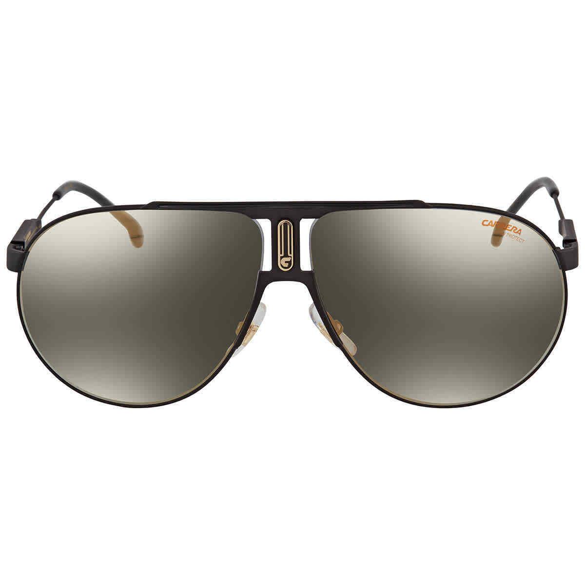 Carrera Grey Gold Mirror Pilot Unisex Sunglasses Panmrik 65 0003/JO 65