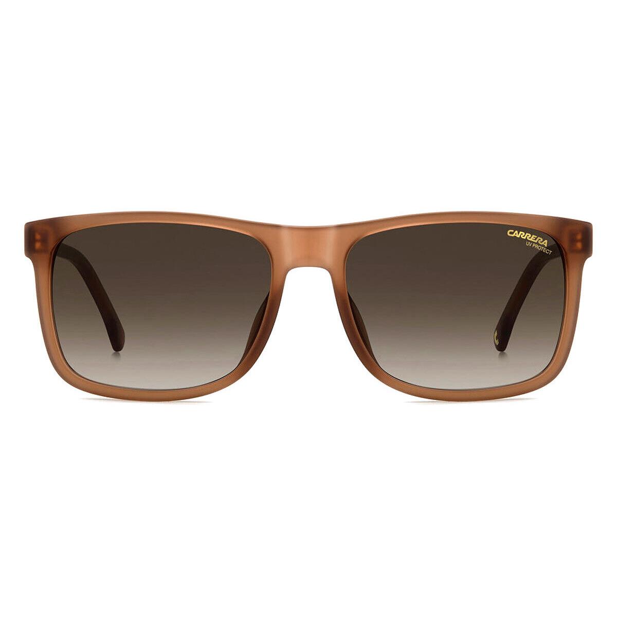 Carrera C Flex 01/G/S Sunglasses Men Matte Brown 57mm - Frame: Matte Brown, Lens: Brown Shaded