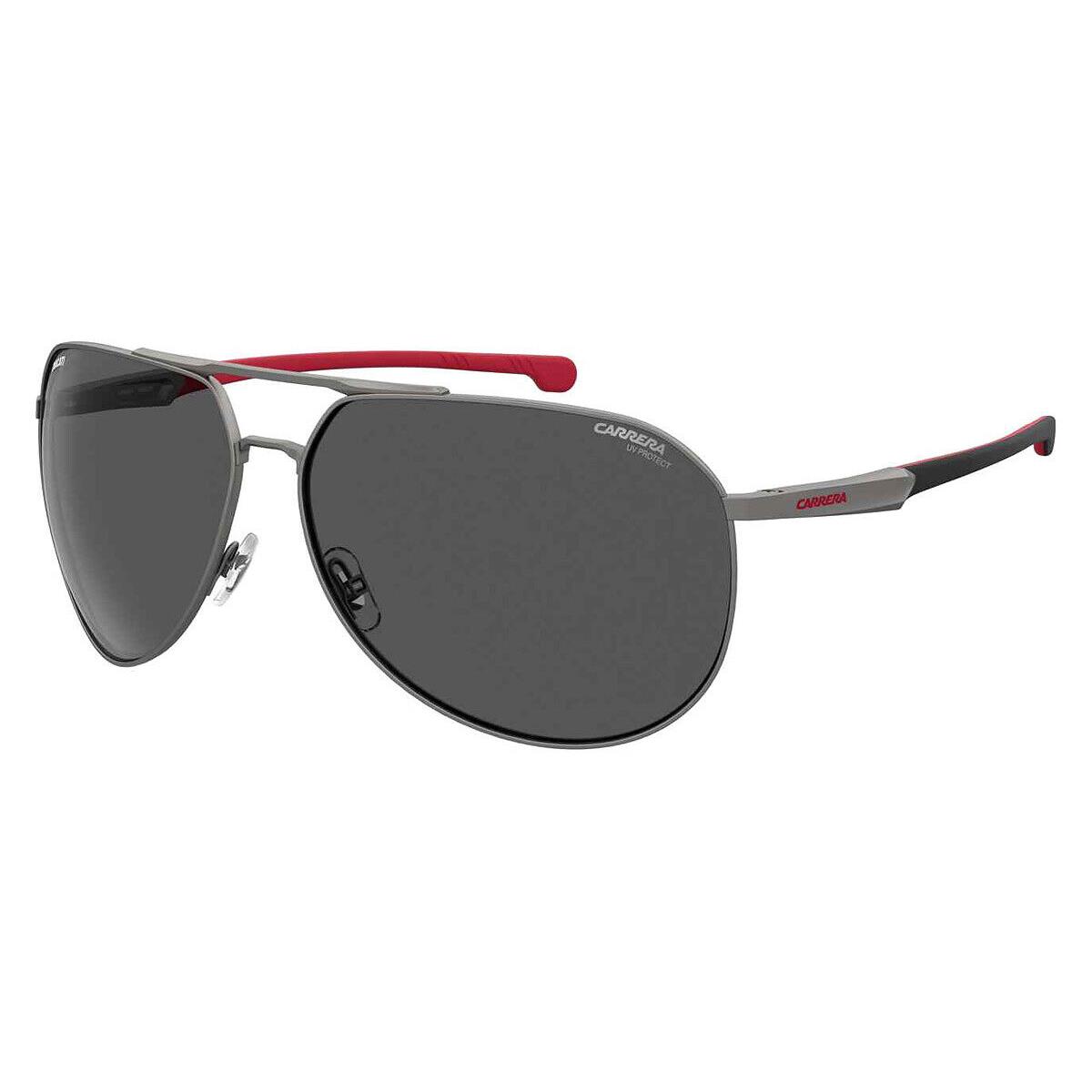 Carrera Carduc 030/S Men Sunglasses Matte Dark Ruthenium 67mm - Frame: Matte Dark Ruthenium, Lens: Gray