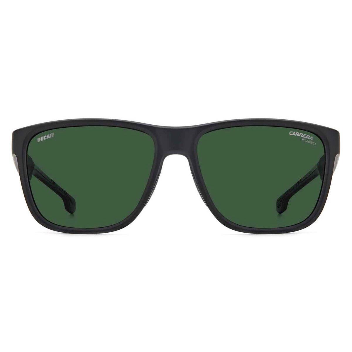 Carrera Carduc 003/S Men Sunglasses Matte Black 57mm - Frame: Matte Black, Lens: Green Polarized