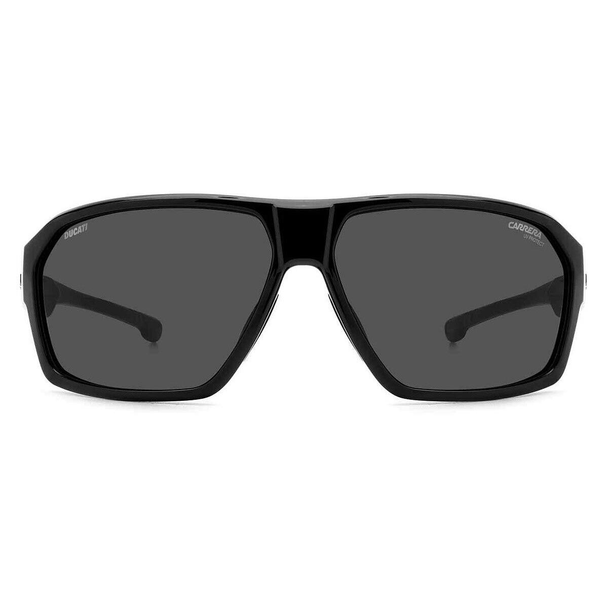 Carrera Carduc 020/S Men Sunglasses Black 66mm - Frame: Black, Lens: Gray