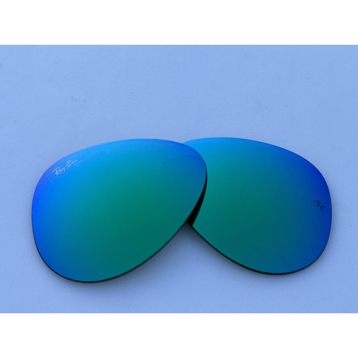 Ray-ban RB3025/RB8317/RB3558/RB3138 Aviator Replacement Gold Green Mirror Lens