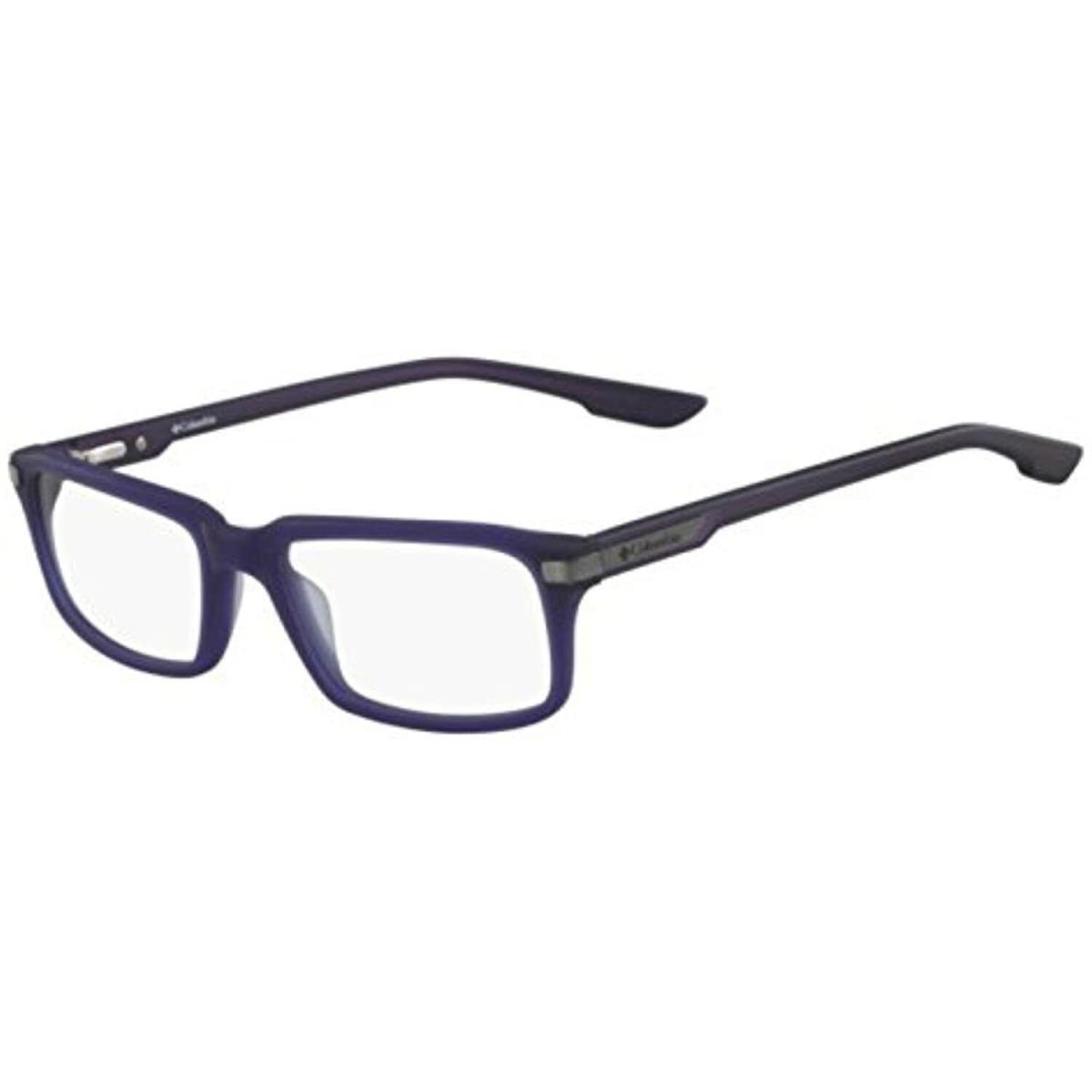 Columbia C 8014 410 Matte Navy Space Blue Eyeglasses 54mm W/columbia Case