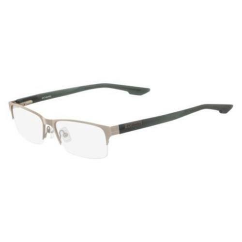Columbia C 3004 043 Brushed Silver Eyeglasses 53mm with Columbia Case