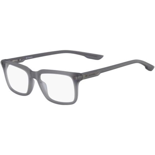 Columbia C8011 020 Rectangle Matte Crystal Gray Eyeglasses