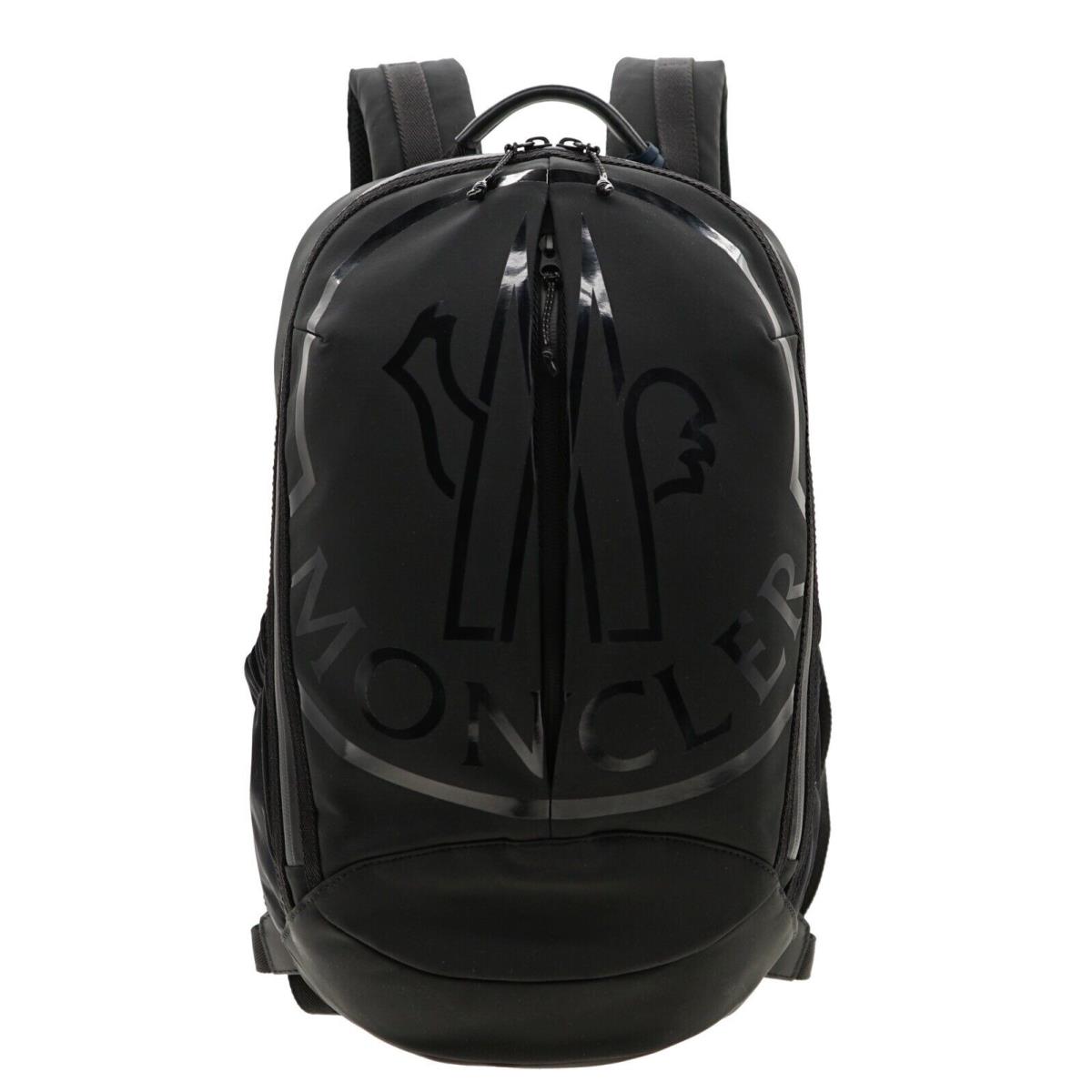 Moncler Cut Backpack Reflective Logo Print