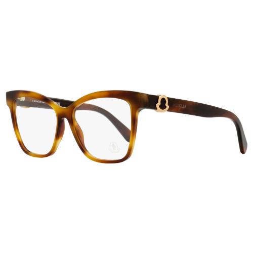 Moncler Butterfly Eyeglasses ML5165 054 Classic Havana 53mm