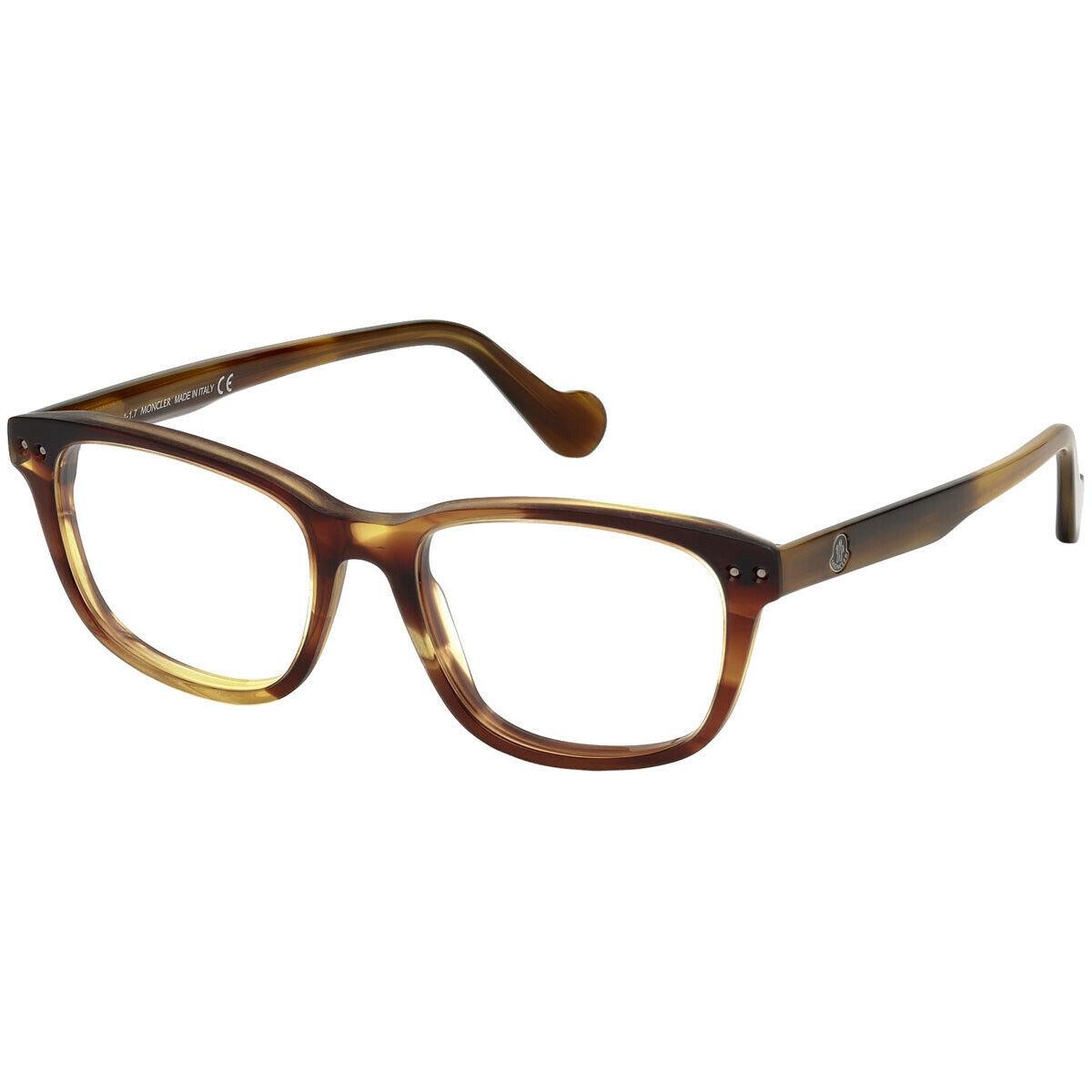 Moncler ML 5015 - 047 Eyeglasses Light Brown 53mm