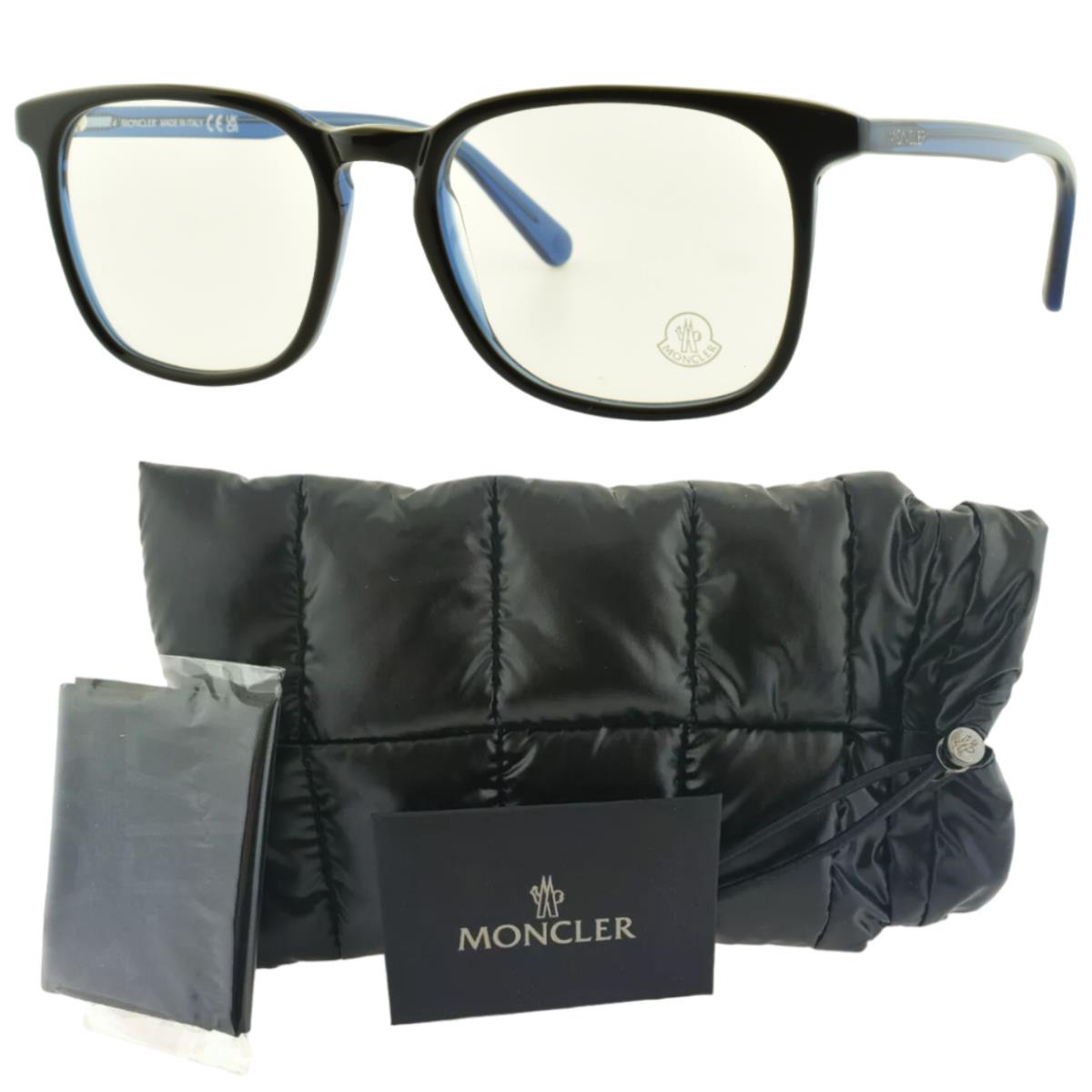 Moncler ML5118 092 Black/blue Full Rim Unisex Optical Frame