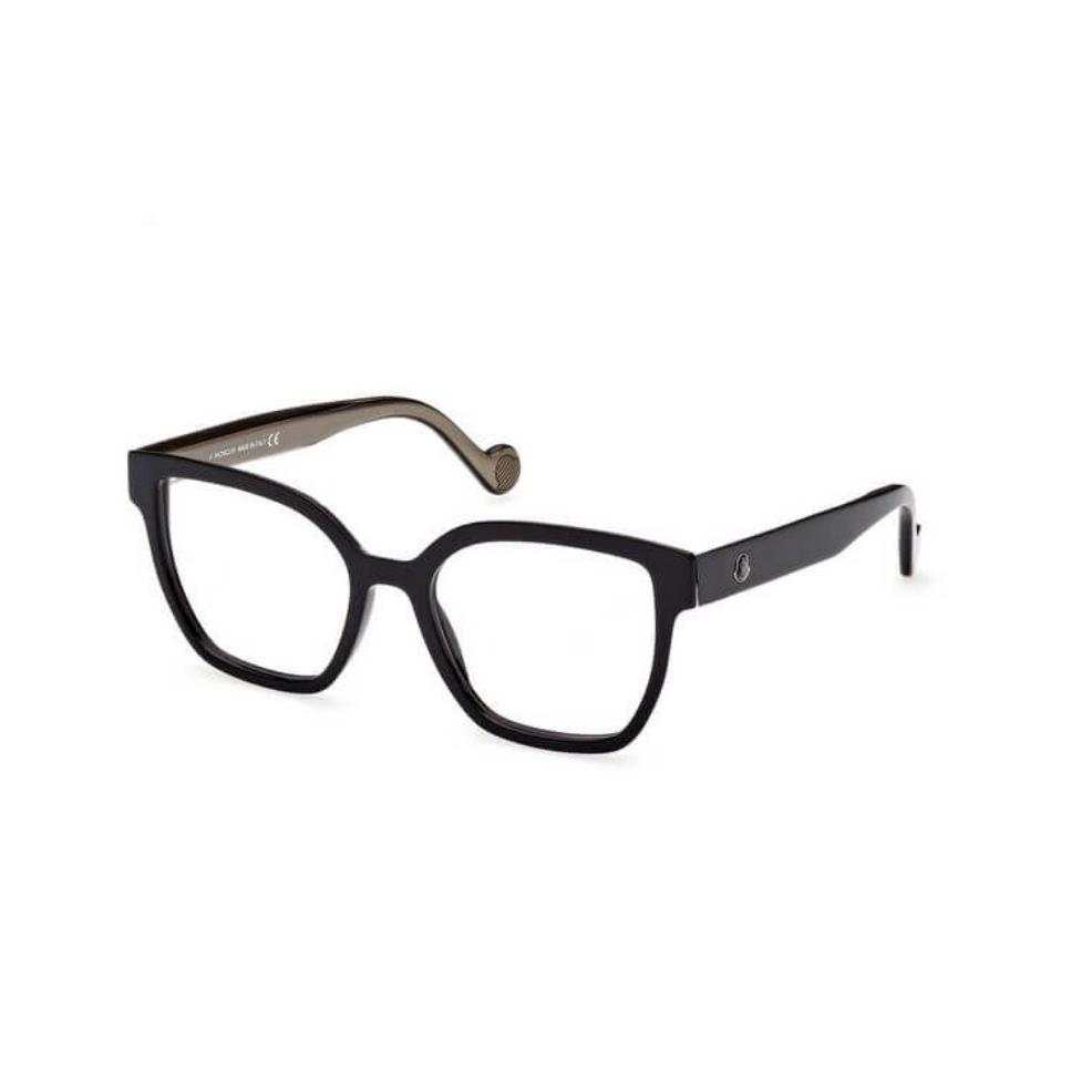 Moncler RX Eyeglasses ML 5155-001 Shinny Black w/ Demo Lens 53mm