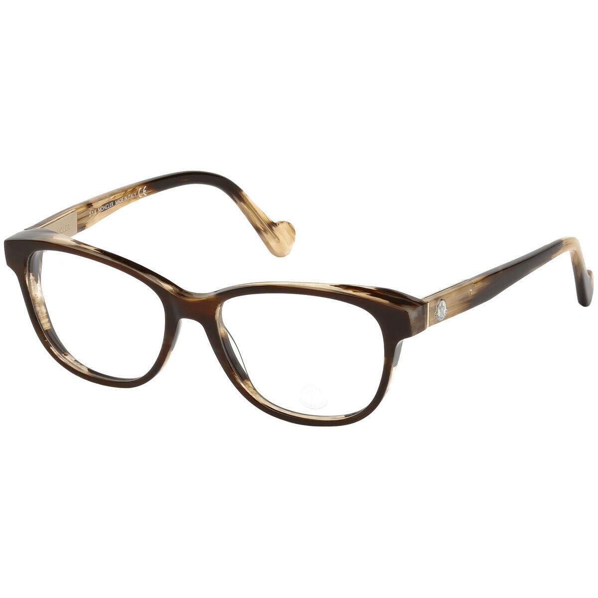 Moncler ML 5014 - 053 Eyeglasses Havana 52mm