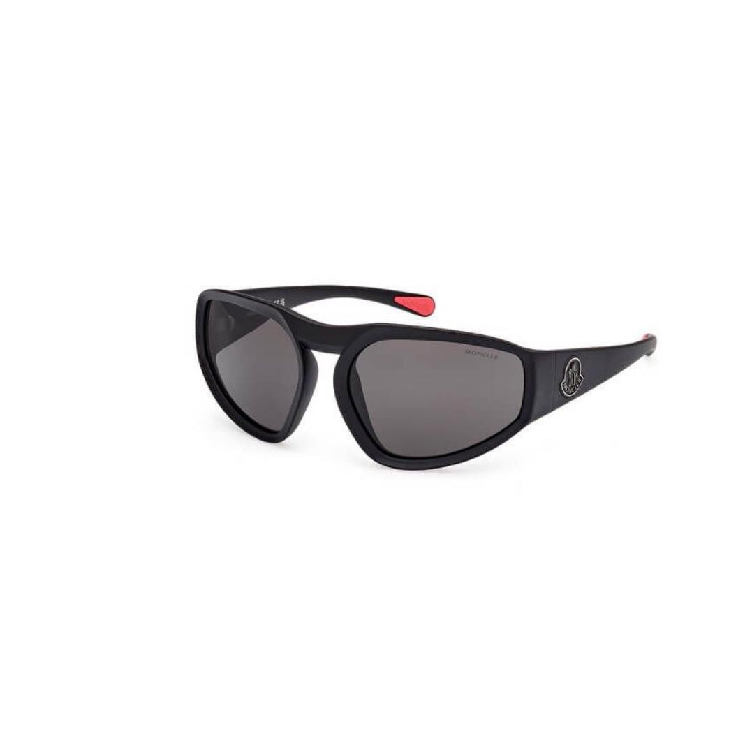 Moncler Sunglasses ML0248-02A Black w/ Gray Lens 62mm