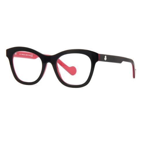 Moncler Eyeglasses ML 5038 - 005 Black/pink W Demo Lens 49mm