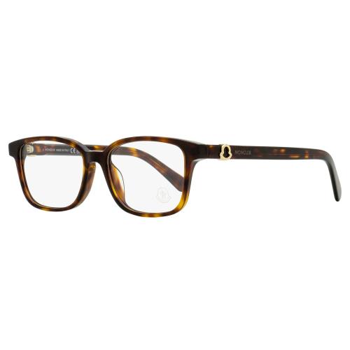 Moncler Rectangular Eyeglasses ML5169D 052 Havana 52mm