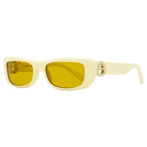 Moncler Minuit Sunglasses ML0245 25E Ivory/gold 55mm