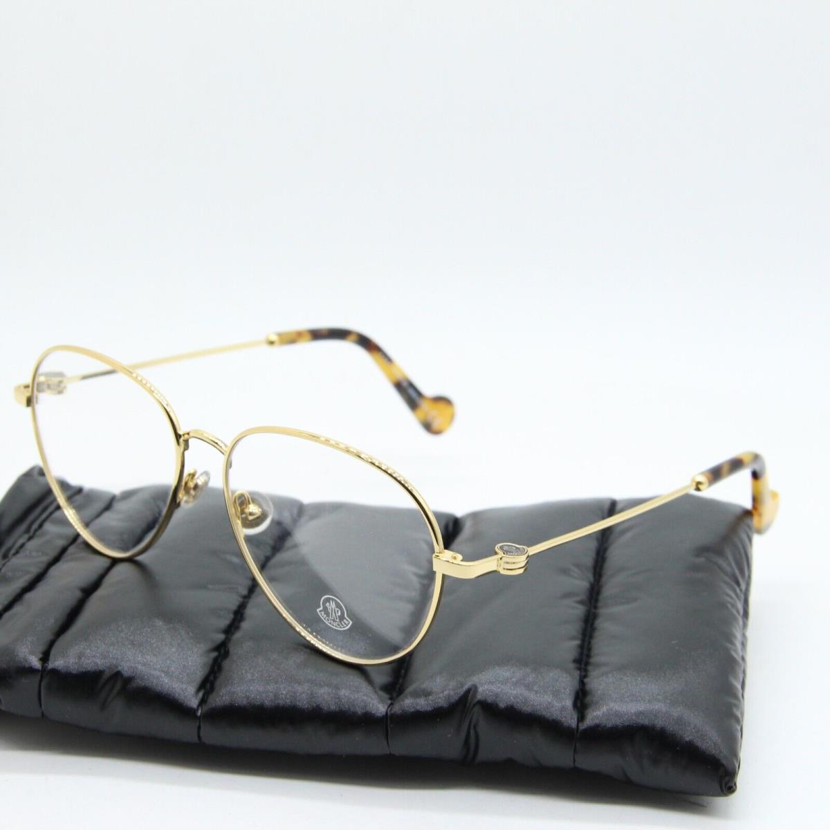 Moncler ML 5068 030 Gold Eyeglasses W/case 55-14