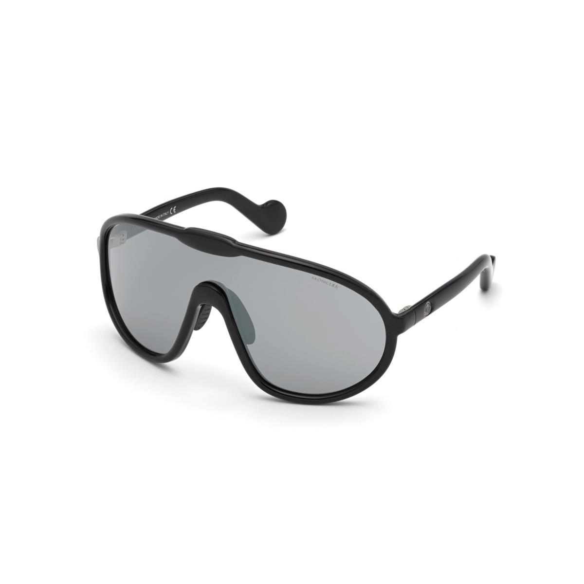 Moncler Sunglasses ML 0184-01C Black W/gray Lens 0mm