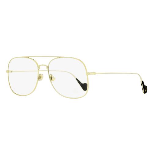 Moncler Rounded Square Eyeglasses ML5060 032 Gold/black 58mm 5060