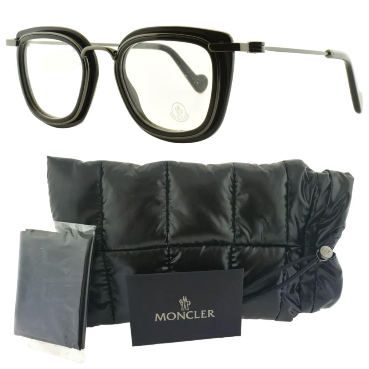 Moncler ML5008 001 Black Butterfly Full Rim Unisex Optical Frame