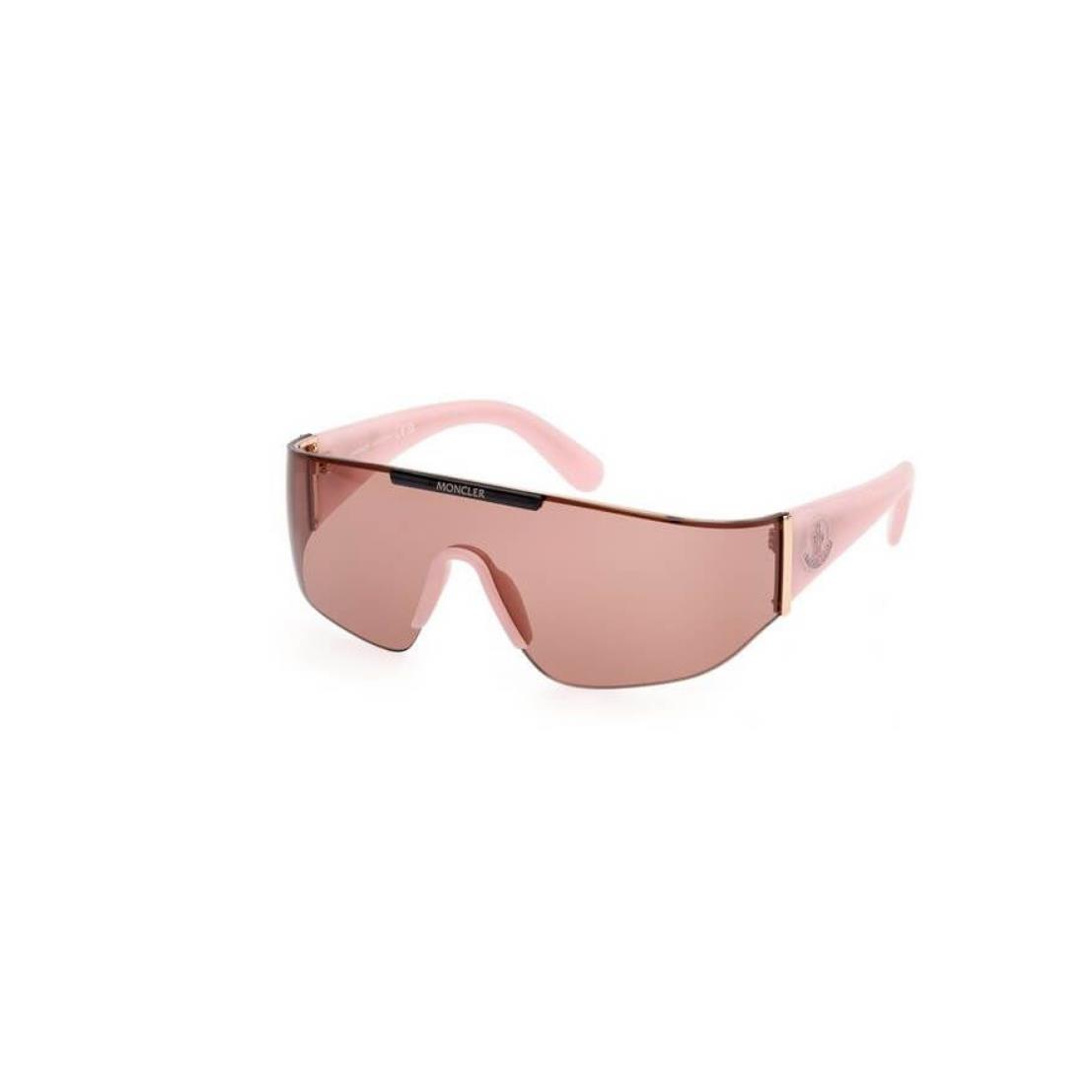 Moncler Sunglasses ML0247-72E Pink W/ Brown Lens 0mm