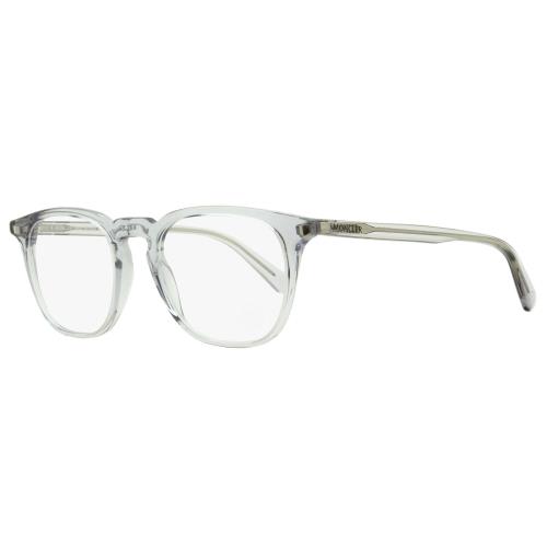 Moncler Rectangular Eyeglasses ML5151 020 Transparent Gray 50mm