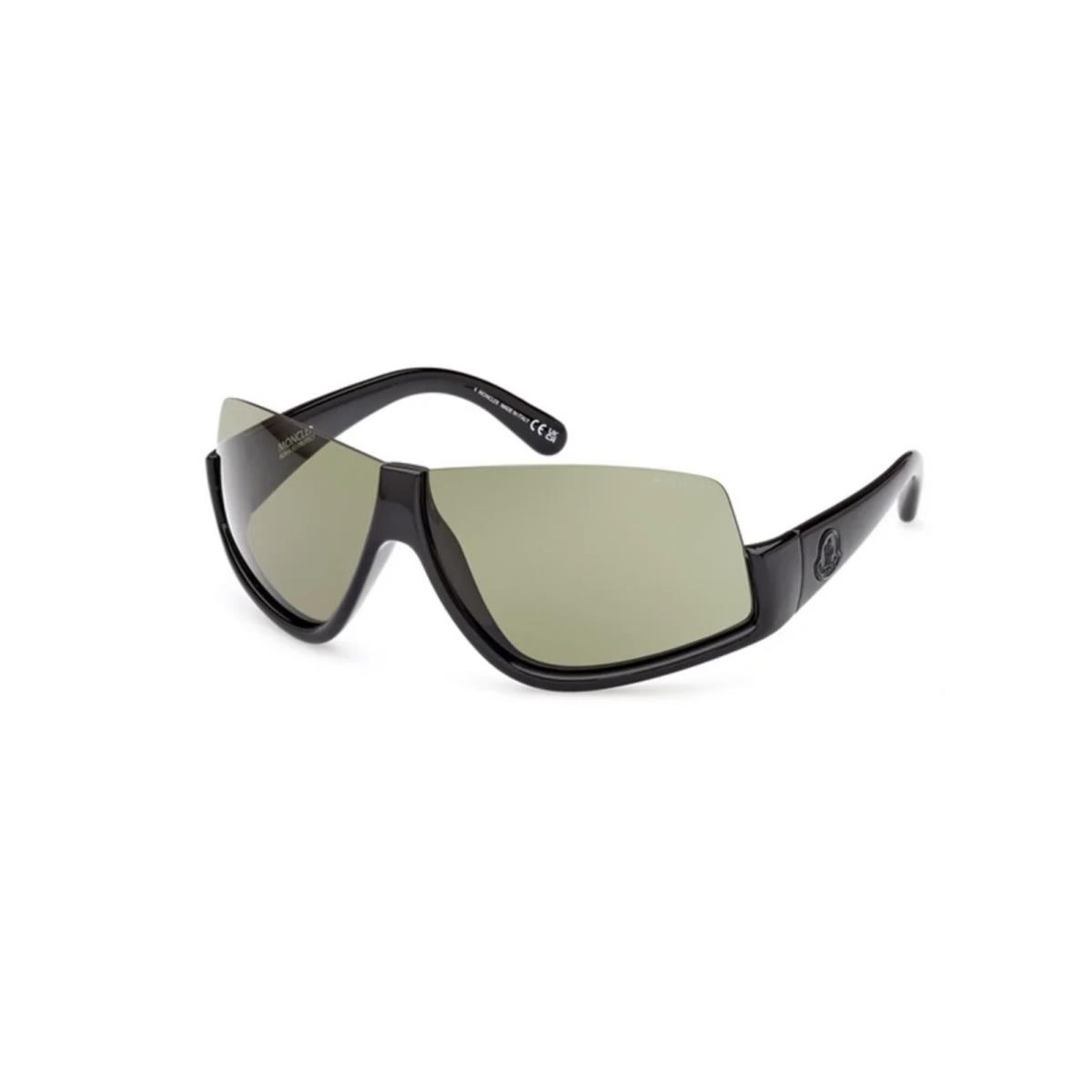 Moncler Sunglasses ML0269-01N Black w/ Green Lens 0mm