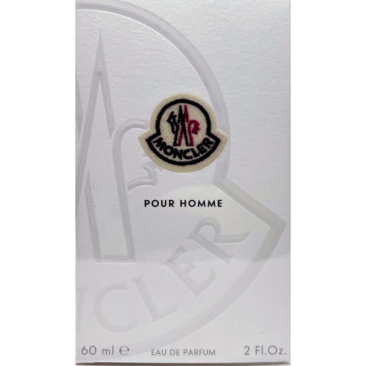 Moncler Pour Homme Eau DE Parfum Spray For Men 2.0 Oz / 60 ml