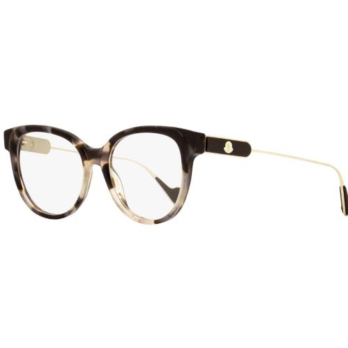 Moncler RX Eyeglasses ML 5056-055 Havana Gold w/ Demo Lens 53mm