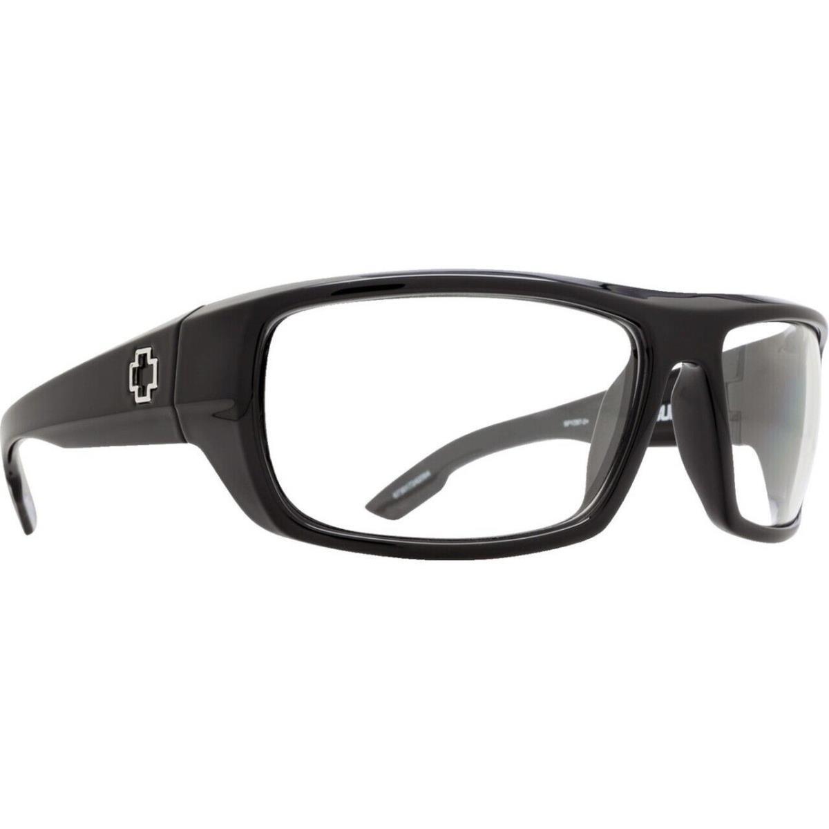 Spy Optic Bounty Black Ansi Rx Clear Sunglasses - Frame: Black