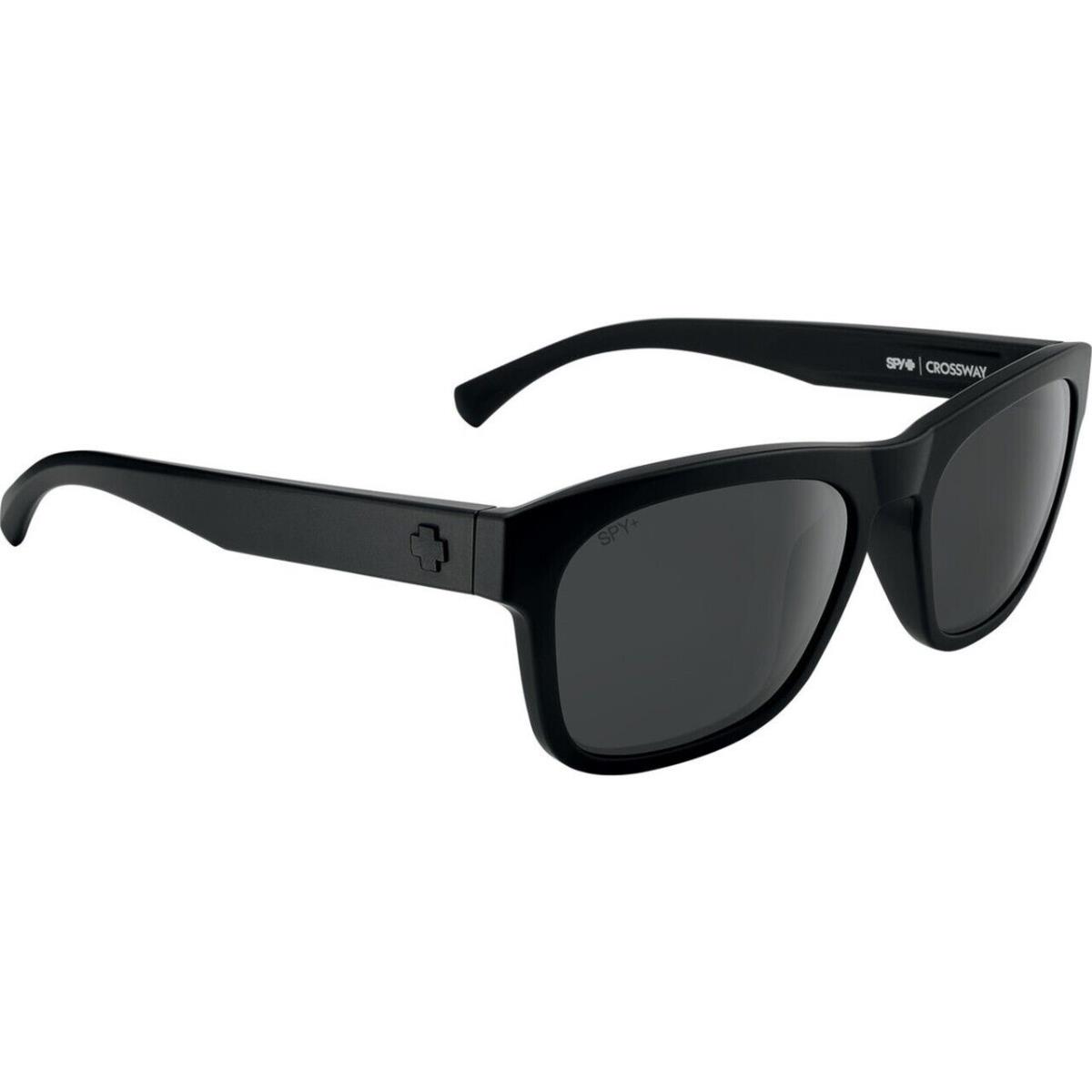 Spy Optic Crossway Matte Black Gray Polar Sunglasses