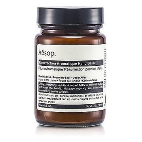 Aesop Resurrection Aromatique Hand Balm